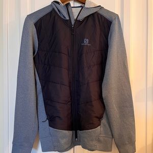 Salomon Men’s Blue Zip Up, Size Medium